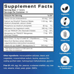 Patient One OsteoOne - Complemento para la Salud Ósea con Calcio, Vitamina D3 y K2 - 120 Comprimidos