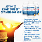 Advanced Kidney Essentials Multivitamin – 30 Cápsulas