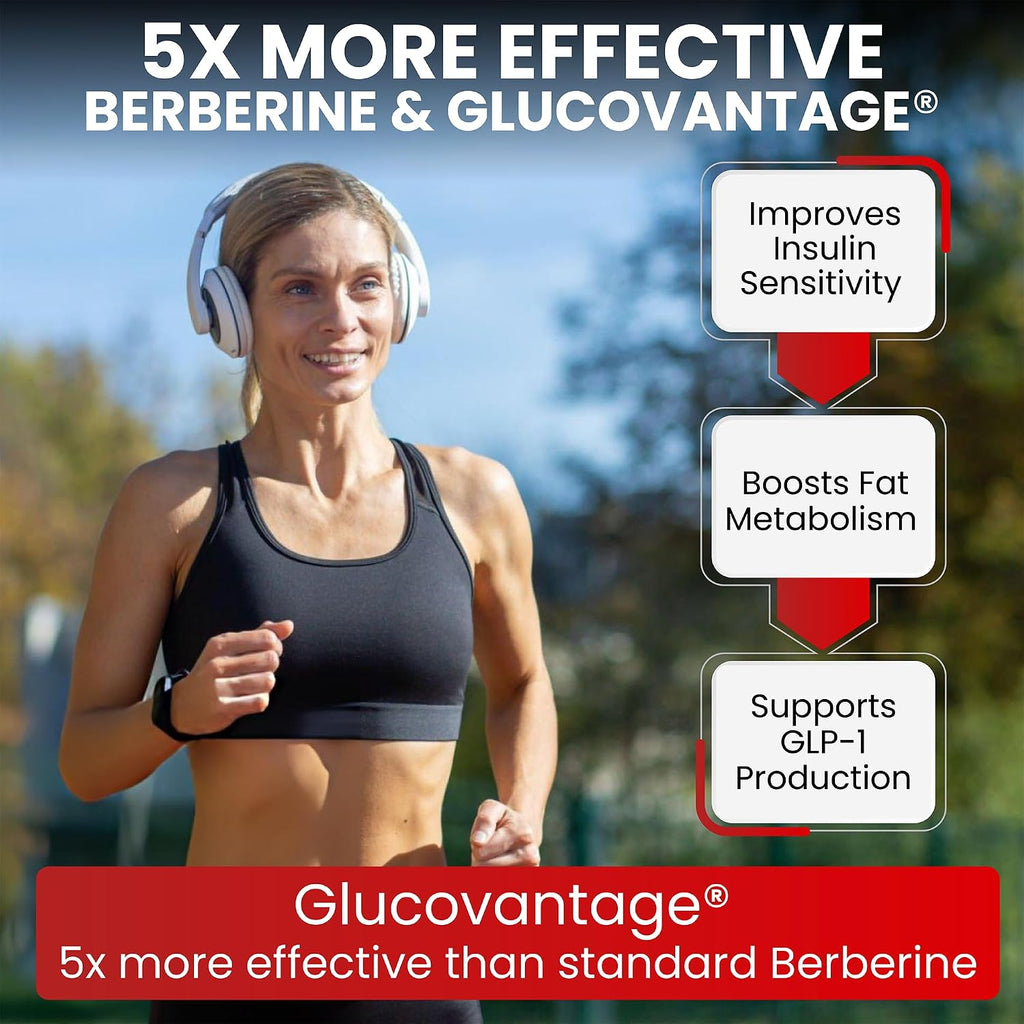 Zenrenu GLP-1 Supplement para Mujeres – 60 Cápsulas Veganas con Berberina y Akkermansia