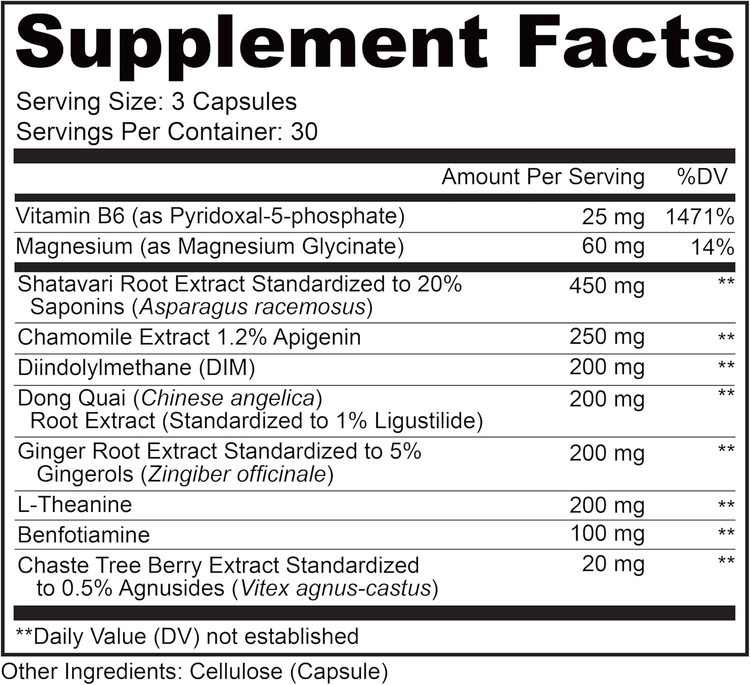 LIVELY VITAMIN CO. Get Even - Equilibrio Hormonal Femenino - Reduce Síntomas de Período, PMS y Menopausia - 90 Cápsulas