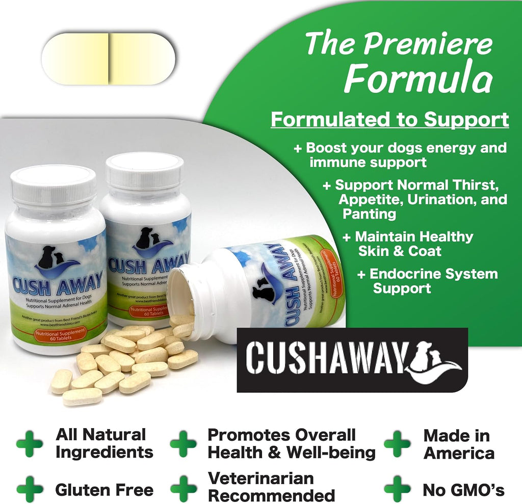 Cush Away - Suplemento Nutricional Natural para Perros