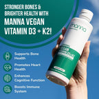 Manna Vitamins Evolved Liposomal Vegan D3 & K2