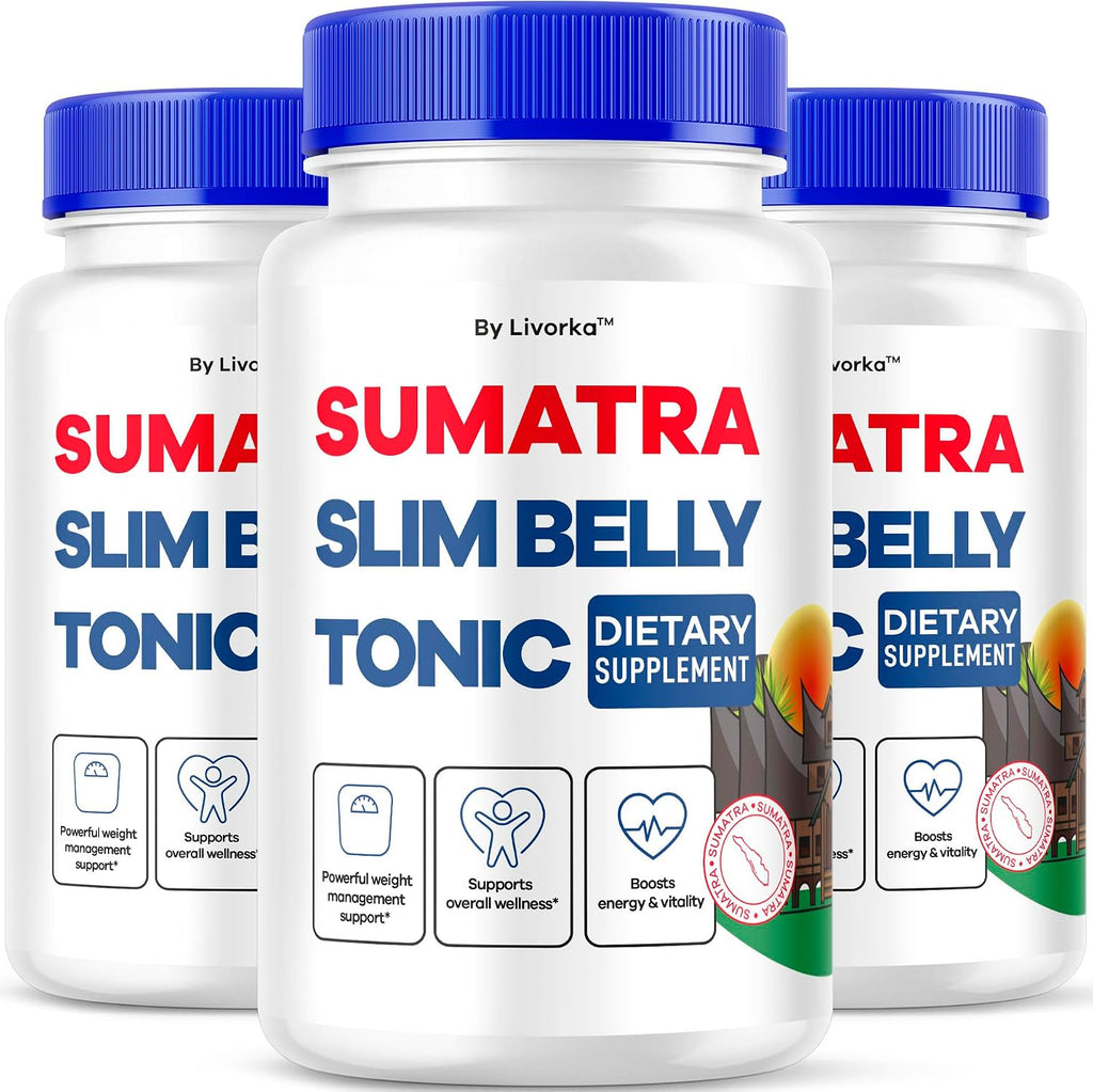 Sumatra Slim Belly Tonic – 180 Cápsulas (3 Paquetes)