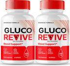 Gluco Revive Pills, Gluco Revive Supplement Capsules - 2 Pack