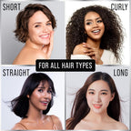 Hair Thickness Maximizer - Vitaminas Veganas 11 en 1 para Cabello, con 5000mcg de Biotina, Zinc y Semilla de Calabaza