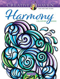 Creative Haven Harmony Coloring Book (Libros de colorear para adultos: Calma)