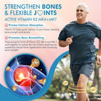 Nextdia Vitamina K2 Gominolas MK-7 200 mcg y MK-4 500 mcg - Full Spectrum Sin Azúcar - Pack de 2