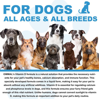 Suplemento Líquido de Vitamina D para Perros – Perros de más de 34 kg (75 lb): 3 ml (tres goteros) al día. – Image 6