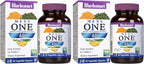 BlueBonnet Nutrition Men's ONE 40+ Multivitamínico para Hombres - Base de Alimentos Integrales, Sin Soja, No GMO, Sin Gluten, 30 Cápsulas Vegetales