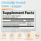 Doctor's Best NMN + CoQ10, 60 Cápsulas Veganas