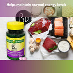Vitamina B12 500 mcg - 100 Comprimidos