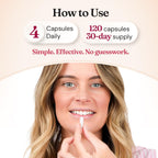 Nourished 40:1 Myo-Inositol & D-Chiro Inositol – 360 Cápsulas