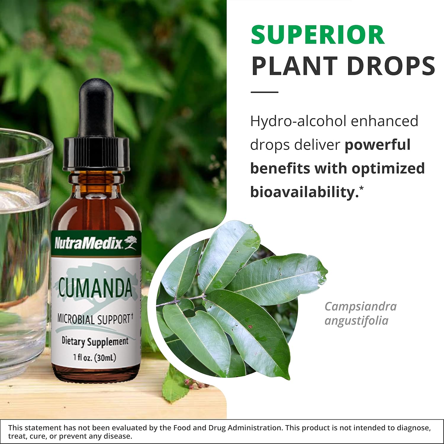 NutraMedix Cumanda - Tintura de Corteza de Huacapurana - 30 ml