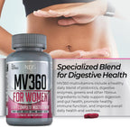 Women's Nutrition MV360 Multivitamínico Completo 5-en-1 - 60 Comprimidos