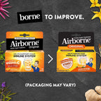Airborne Naranja Picante Vitamina C 1000 mg Efervescente - Paquete de 3