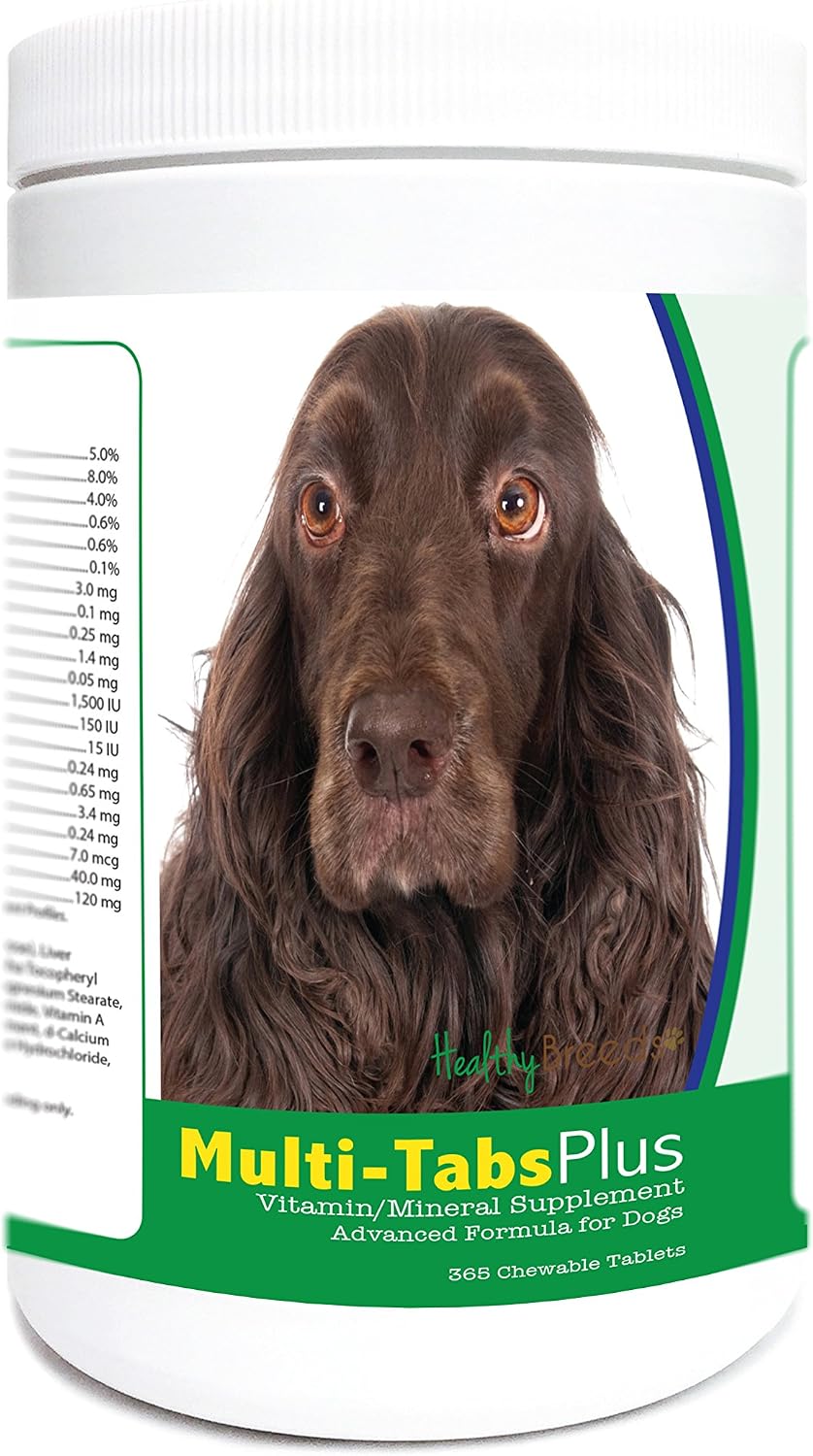 Healthy Breeds Field Spaniel Multi-Tabs Plus Comprimidos Masticables 365 Unidades