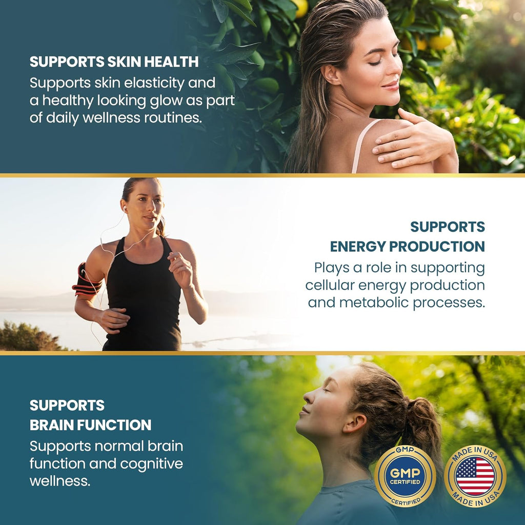Vykee Nutrition Niacinamida 500 mg - Complemento de Vitamina B3 para el Bienestar de la Piel, Energía Celular y Apoyo Metabólico - Vegano, Sin OGM, Sin Gluten - 120 Cápsulas