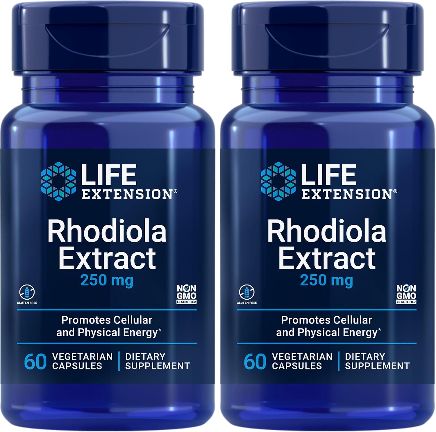 Life Extension Extracto de Rhodiola rosea, 250 mg, 60 Cápsulas Vegetarianas