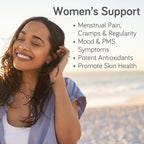 BLYSS Nutrition GOOD VIBES – Suplemento de Azafrán para Mujer, 60 Cápsulas Veganas