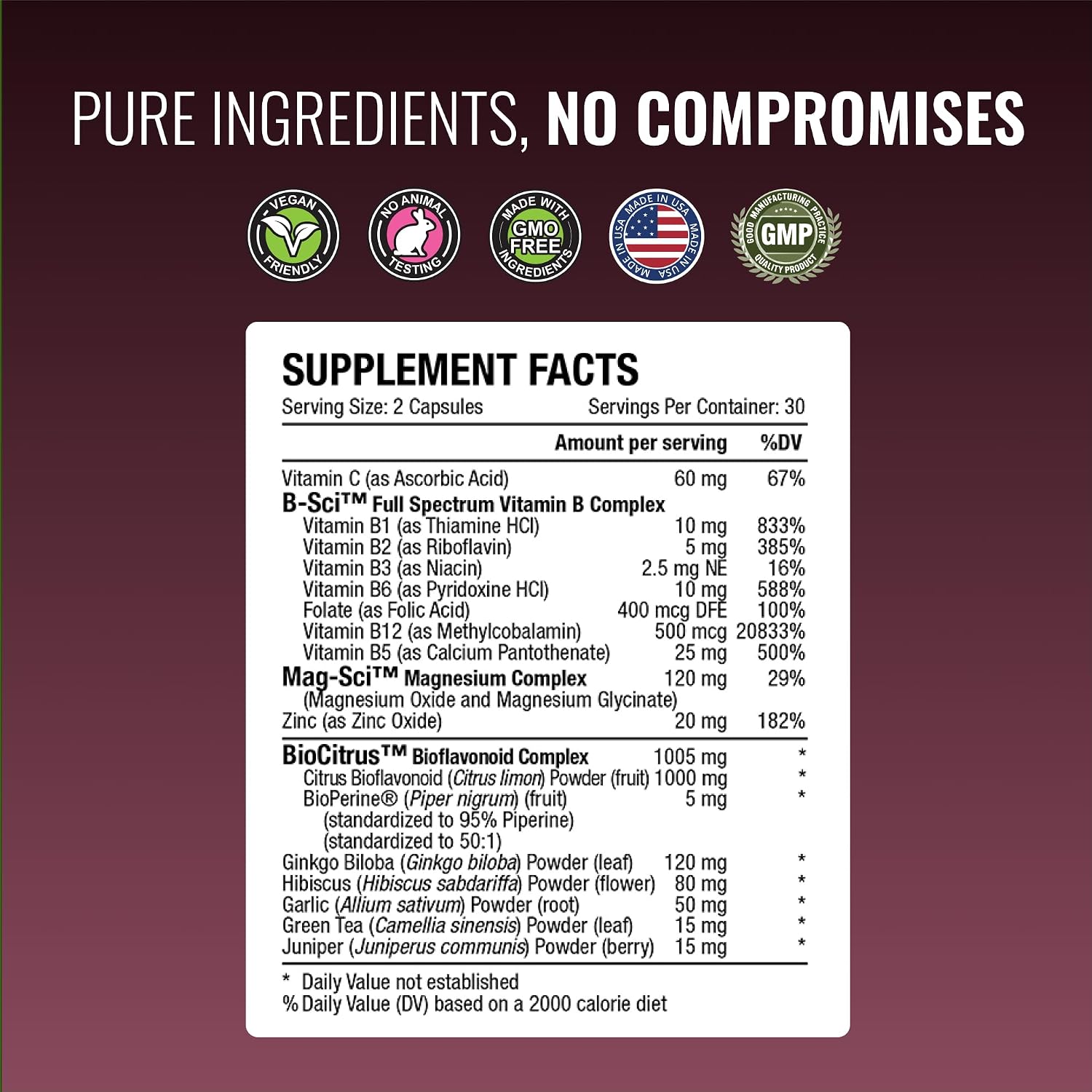 Approved Science Tinnitol – Suplemento de Bioflavonoides para la Salud Auditiva, 60 Cápsulas