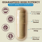 Teraputics L-Metilfolato 15 mg | 120 Cápsulas Veganas
