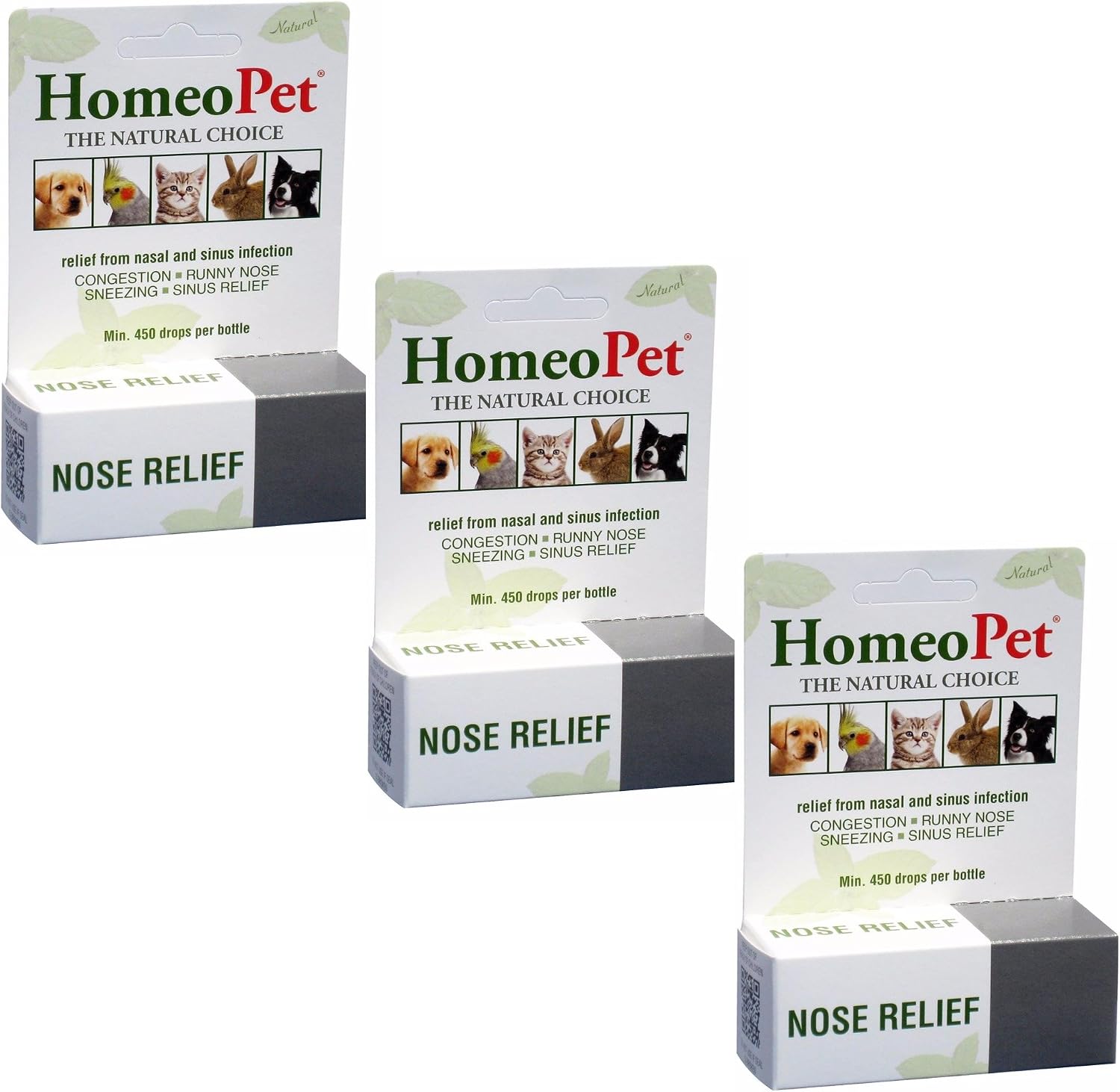 HomeoPet Nose Relief para perros y mascotas - 15 ml