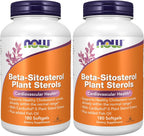 NOW Foods, Beta-Sitosterol Esteroles Vegetales con CardioAid®-S y Aceite de Pescado, 180 Cápsulas Blandas