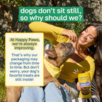 Happy Paws Scoot Stop – Snacks blandos para perros con aceite de coco, calabaza y algas marinas, 200 uds.