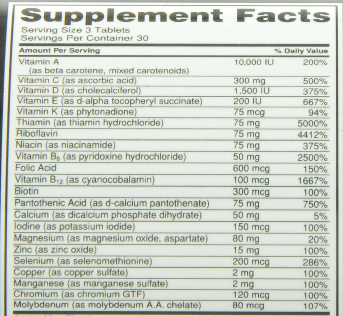 Opti-Men Multivitamínico Diario, 90 comprimidos – Image 9
