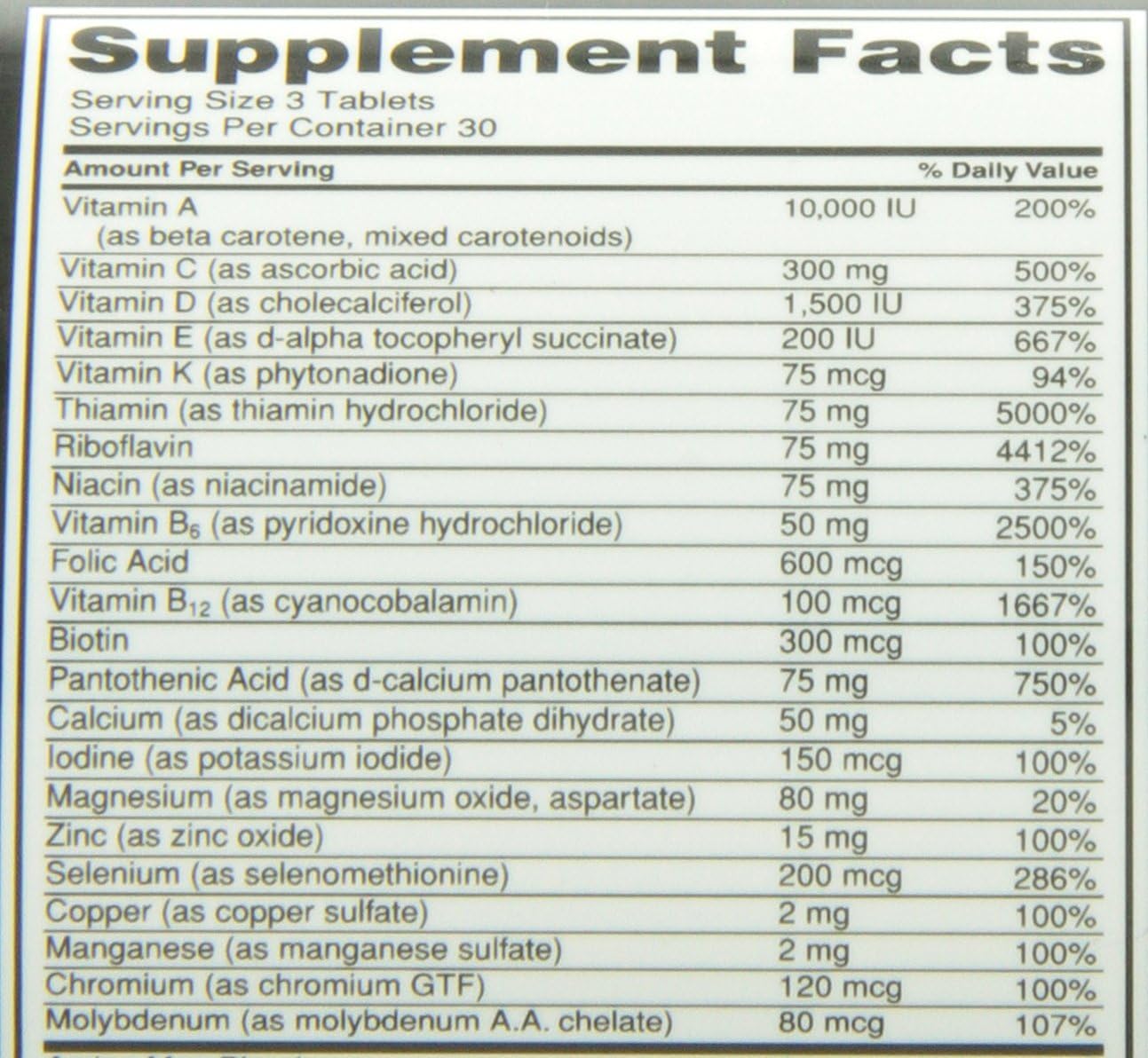 Opti-Men Multivitamínico Diario, 90 comprimidos