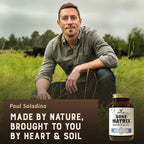 HEART & SOIL Grass Fed Bone Matrix — Matriz Ósea de Pasto 180 Cápsulas