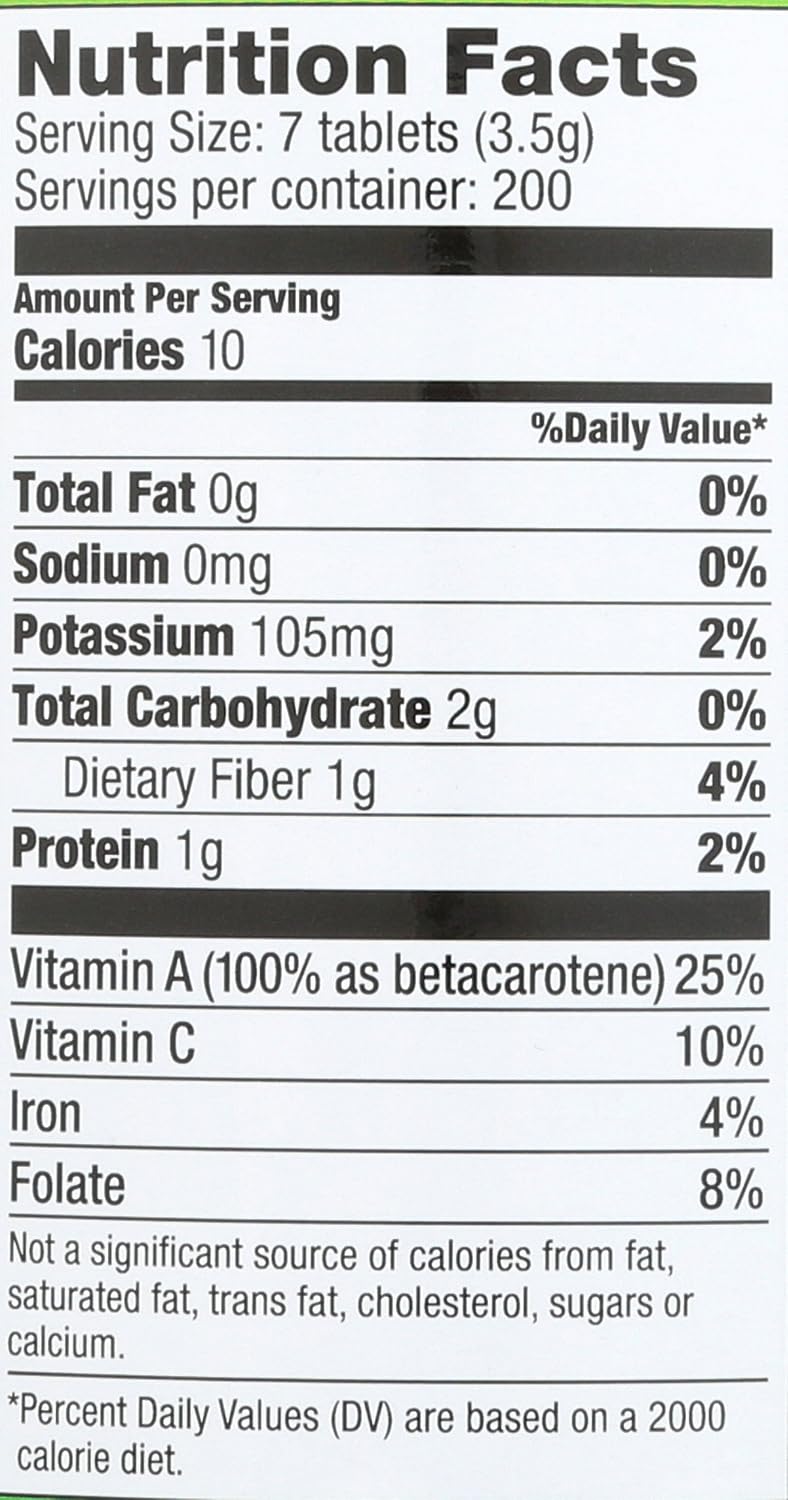 Pines Organic Wheat Grass, 1400 comprimidos