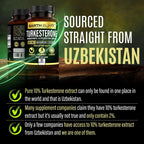 Turkesterone 840 mg – Apoyo Natural de Testosterona con Extracto Puro de Ajuga Turkestanica