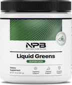 Nature's Pure Blend Super Greens Powder – Polvo Orgánico de Superalimentos con Probióticos – Sabor Matcha – 30 Dosis