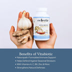 Eclectic Herb Vitabiotic Orgánico - Cápsulas de Apoyo Inmunológico (150 cápsulas, 750 mg)