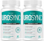 (Pack de 2) UroSync Cápsulas - Suplemento Oficial para Hombres con Ingredientes Naturales, Fórmula Avanzada Premium, UroSynic para el Bienestar Diario, 120 Cápsulas para 2 Meses