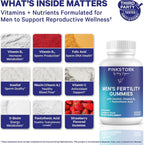 Blue Stork Gominolas de Fertilidad para Hombres - 90 unidades