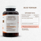 Secrets of the Tribe Blue Vervain 120 Cápsulas, 1000 mg