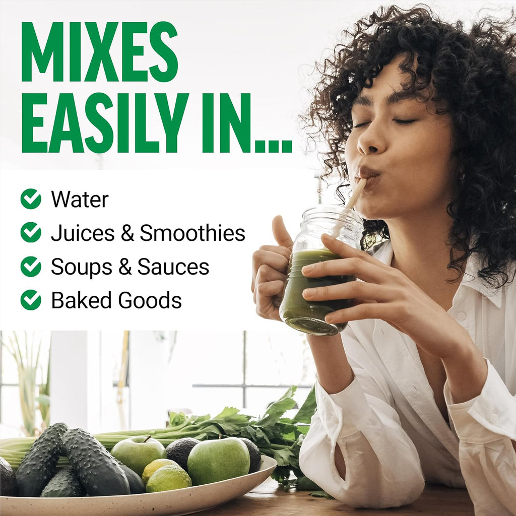 Force Factor Smarter Greens Superfoods Powder - Polvo de Superalimentos con Probióticos y Enzimas Digestivas, 30 Servicios
