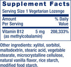 Life Extension Vitamina B12 Metilcobalamina 5 mg, 60 comprimidos sublinguales
