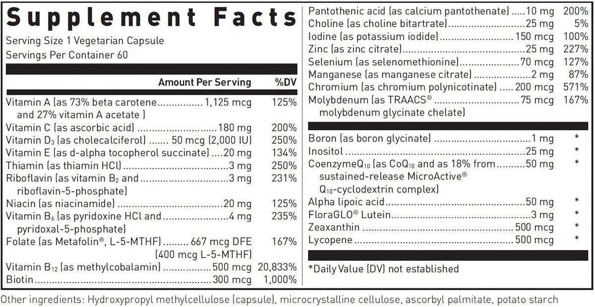 Douglas Laboratories Ultra Preventive 1 – La vitamina C y el zinc contribuyen al funcionamiento normal del sistema – Image 2