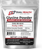 Pure Glycine Powder (500g) - Amino Acid for Sleep, Non-GMO, Gluten-Free