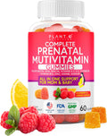 Gominolas Prenatales para Mujeres con DHA, Folato, Vitaminas B, C, D | PLANT.O NUTRITION