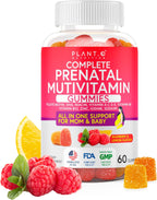 Gominolas Prenatales para Mujeres con DHA, Folato, Vitaminas B, C, D | PLANT.O NUTRITION
