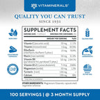 Vitaminerals 56 Ultrasix® Nervio | Energía | Apoyo Inmunológico | Vitaminas B | Cúrcuma | 100 Cápsulas Vegetales