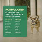 Pet-Tabs Multivitamínico y Mineral para Perros, Comprimidos Masticables, 60 Unidades