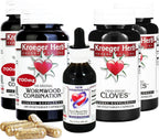 Wormwood Herbal Kit con Nuez Negra, Clavo y Quassia - Suplemento Depurativo