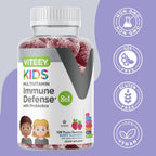 Viteey Gomitas Multivitamínicas para Niños con Probióticos - 120 Gomitas