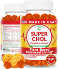 Lunakai Super Chol Gummies – 1200mg de Esteroles y Etanoles Vegetales para el Colesterol – Suplemento Diario de Fitoesteroles para Adultos, 60 Gomitas