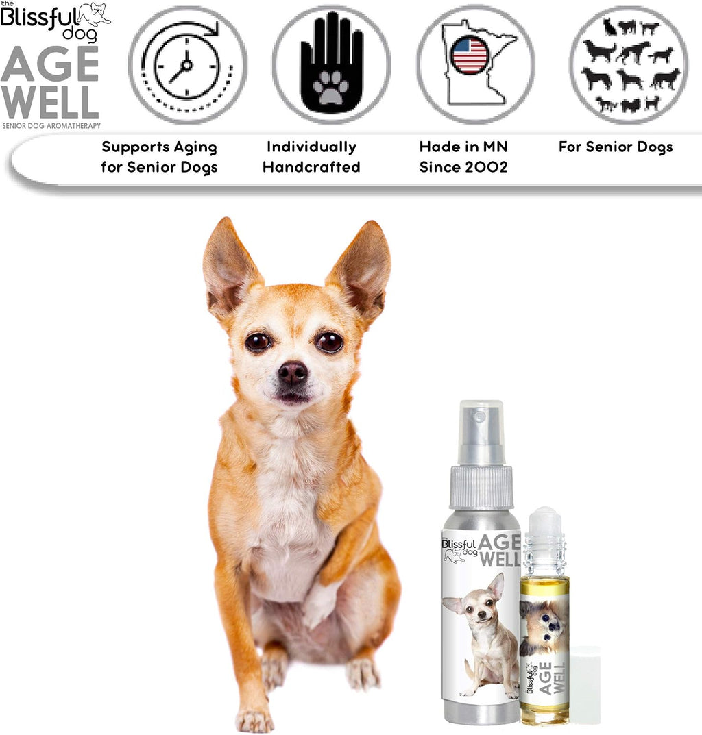 The Blissful Dog Age Well Spray Aromaterapia para Chihuahua